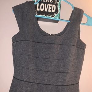 BCBGMaxAzria grey dress
